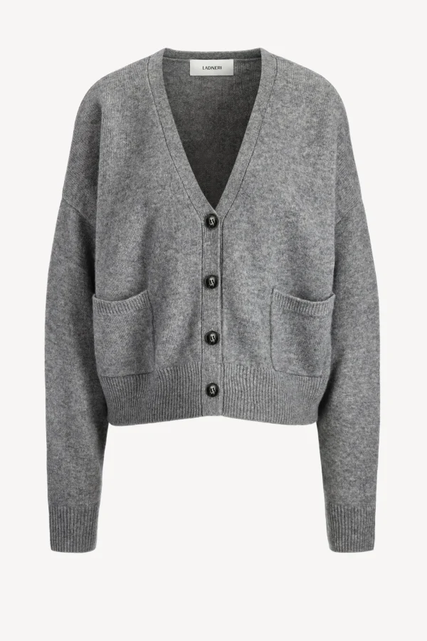 Ladneri Strickjacken<Cardigan Ramatuelle in Mid Grey