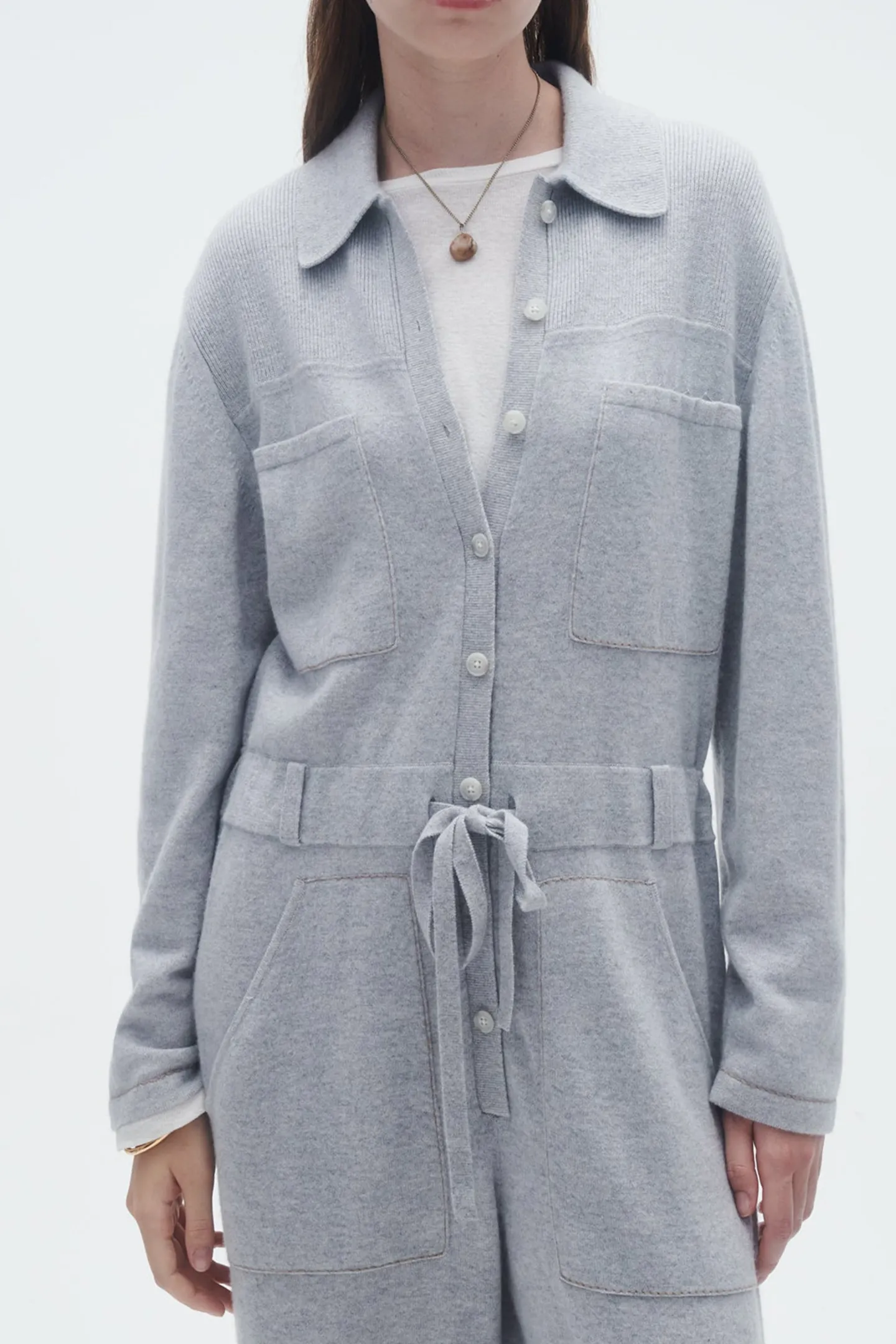 coverall_everywear_in_sto_3.webp Guest in Residence Hosen & Jumpsuits<Coverall Everywear in Stone