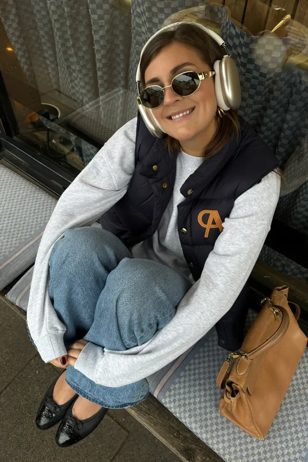 Ladneri Jacken & Westen<Daunenweste Saint Honore in Navy