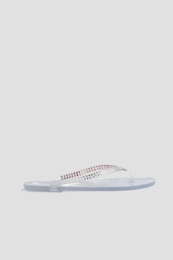 Christopher Esber Sandalen & Slipper<Flip Flops Jo in Crystal/Clear