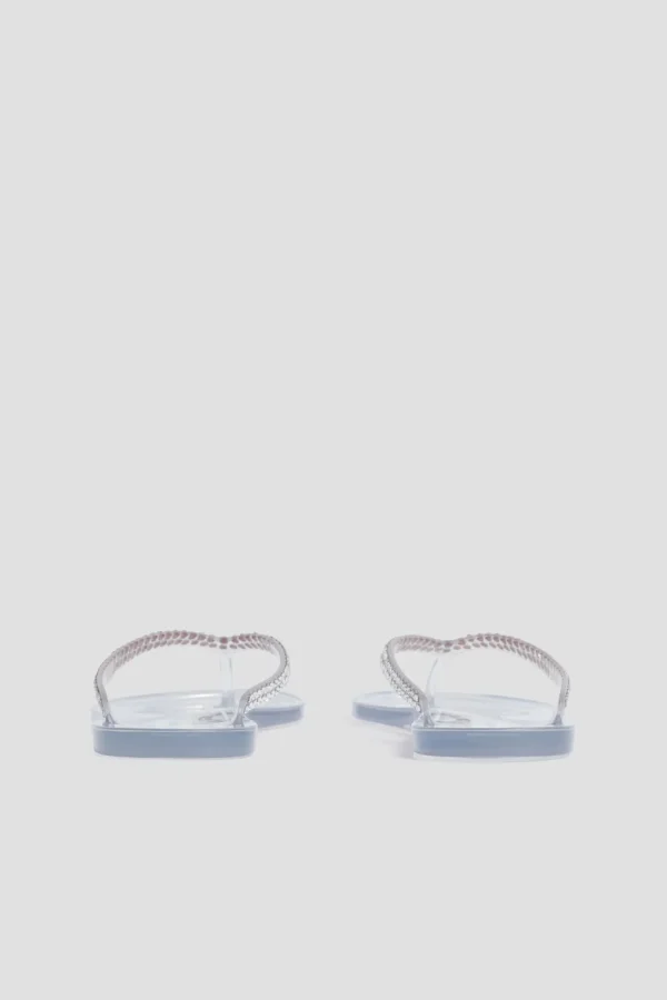 Christopher Esber Sandalen & Slipper<Flip Flops Jo in Crystal/Clear