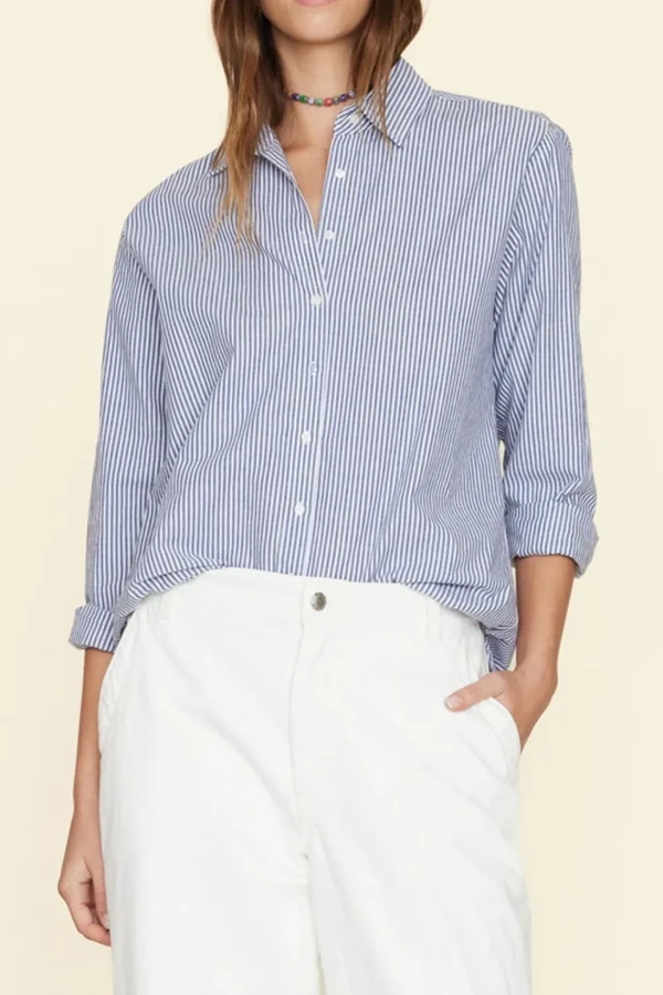 Xirena Blusen & Tops<Hemdbluse Beau in Blue Ink