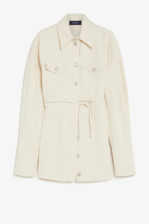 Sportmax Blusen & Tops<Hemdbluse Biblios in Ecru