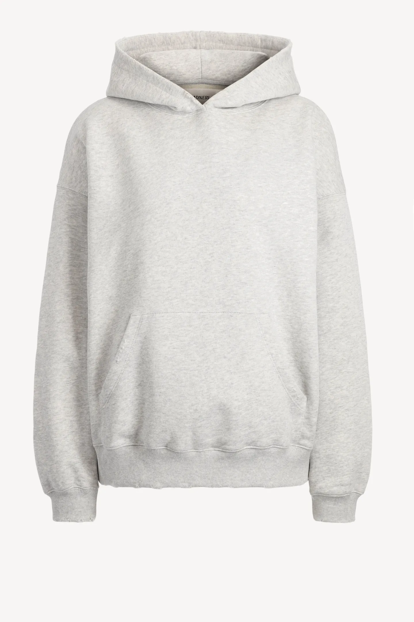 hoodie_clichy_in_grey_mel_0.webp Ladneri Hoodies & Sweatshirts<Hoodie Clichy in Grey Melange