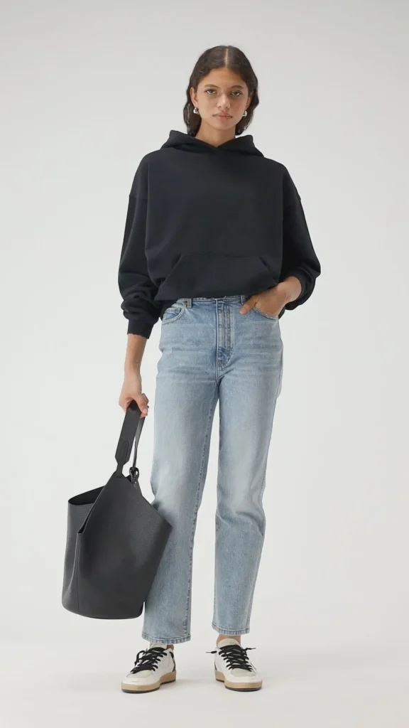 Ladneri Hoodies & Sweatshirts<Hoodie Clichy in Schwarz