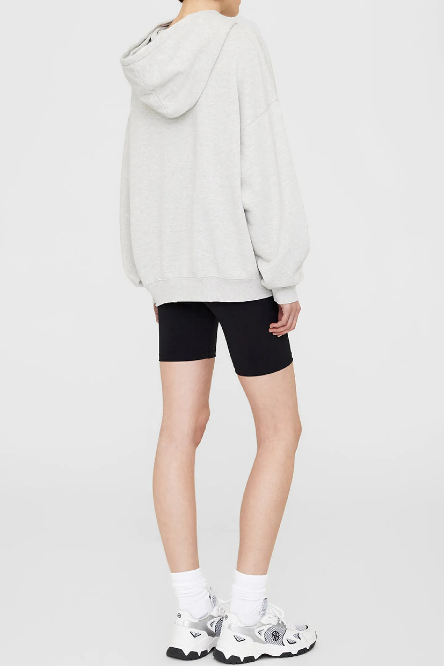 hoodie_harvey_in_heather__2.webp Anine Bing Hoodies & Sweatshirts<Hoodie Harvey in Heather Grey