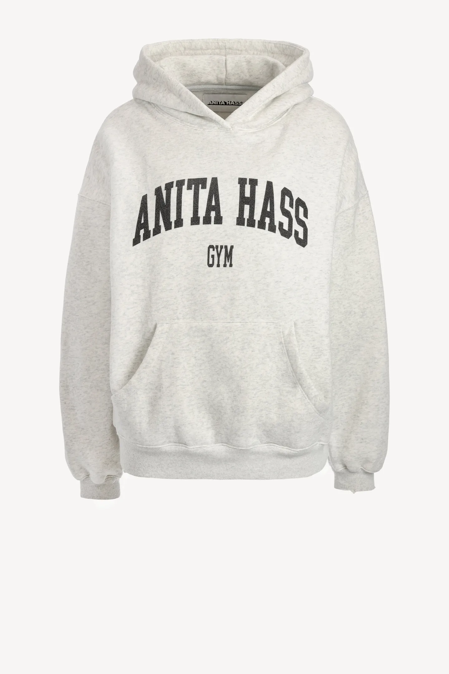 hoodie_logo_in_vintage_gr_0.webp Anita Hass Gym Hoodies & Sweatshirts<Hoodie 'Logo' in Vintage Grey