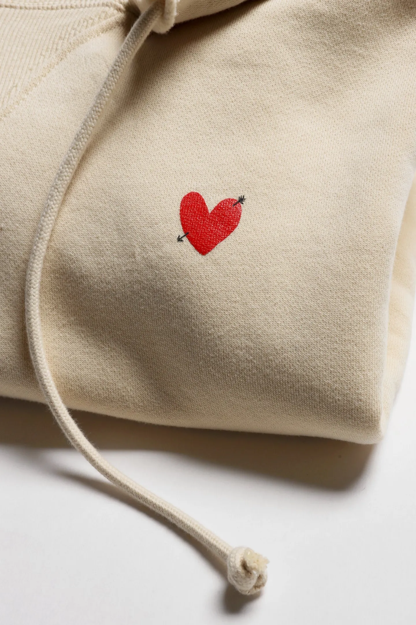 hoodie_open_seam_in_bleac_6.webp Anita Hass Hoodies & Sweatshirts<Hoodie Open Seam in Bleached Sand