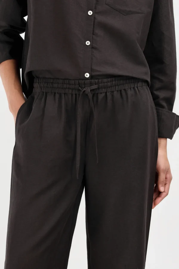 Ladneri Hosen & Jumpsuits<Hose Chambord in Caviar