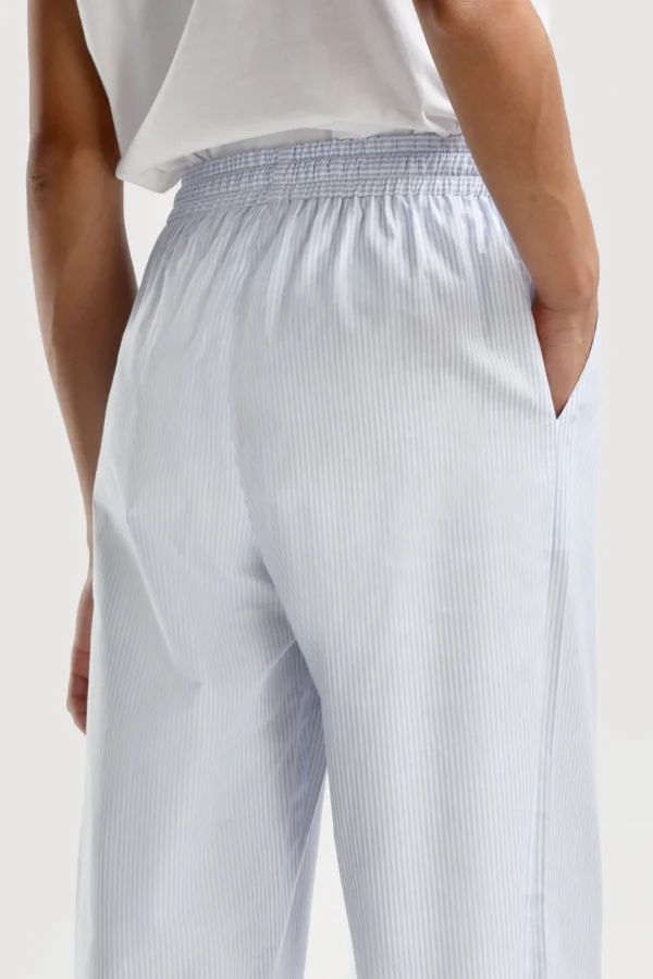 Ladneri Hosen & Jumpsuits<Hose Chambord Oxford in Blau/Weiß