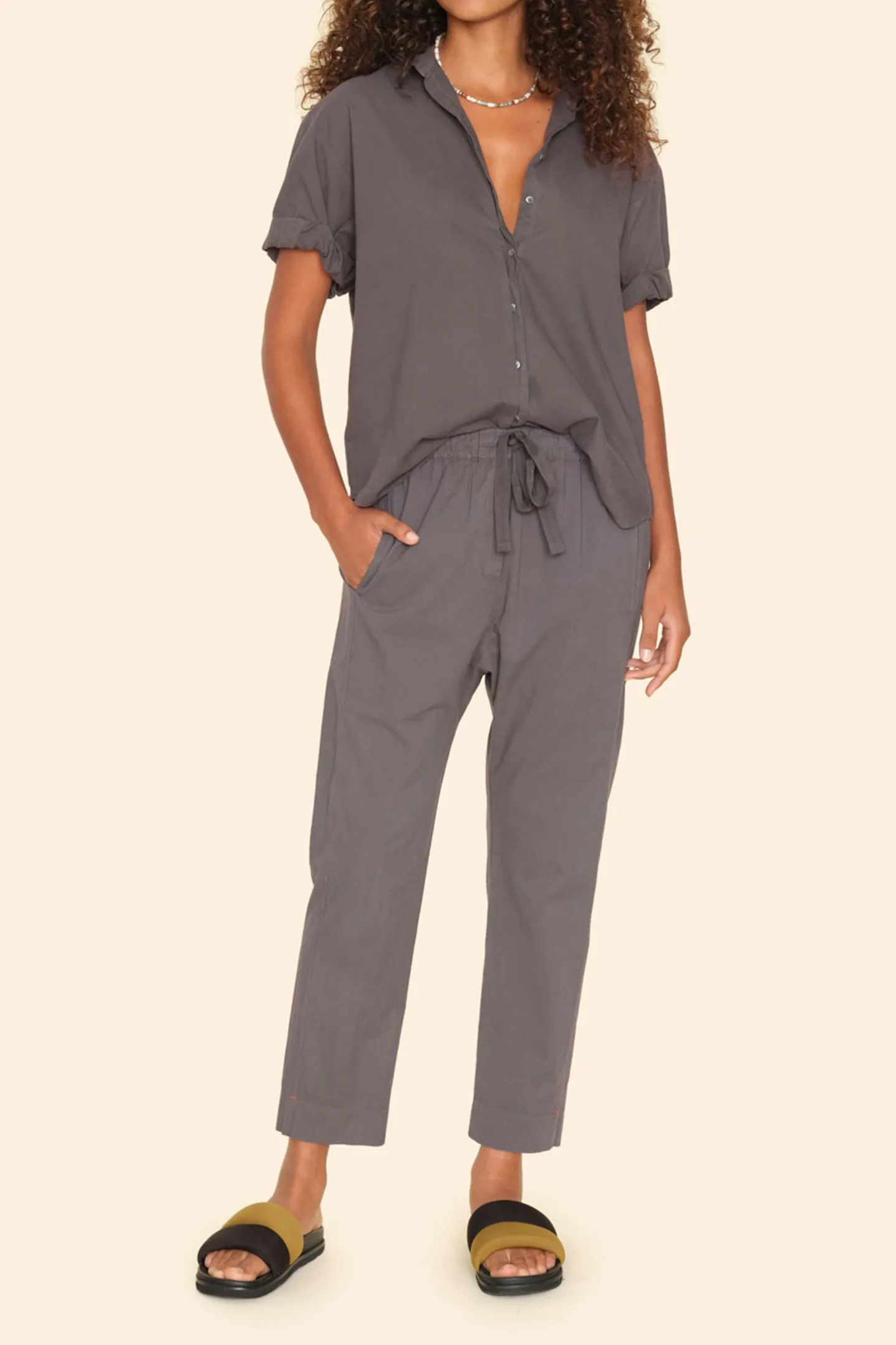 hose_draper_in_ash_1.webp Xírena Hosen & Jumpsuits<Hose Draper in Ash