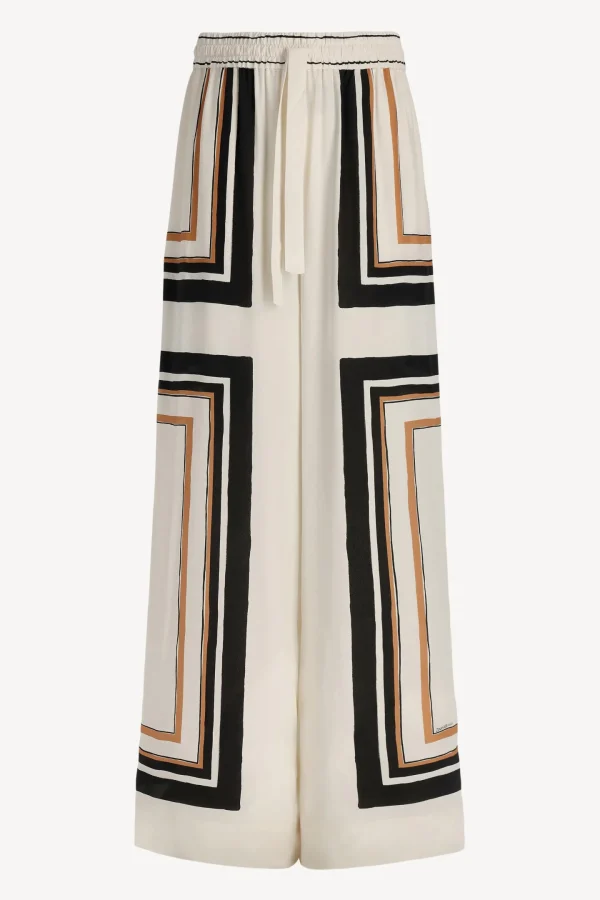 Zimmermann Hosen & Jumpsuits<Hose Draw Waist in Stripe