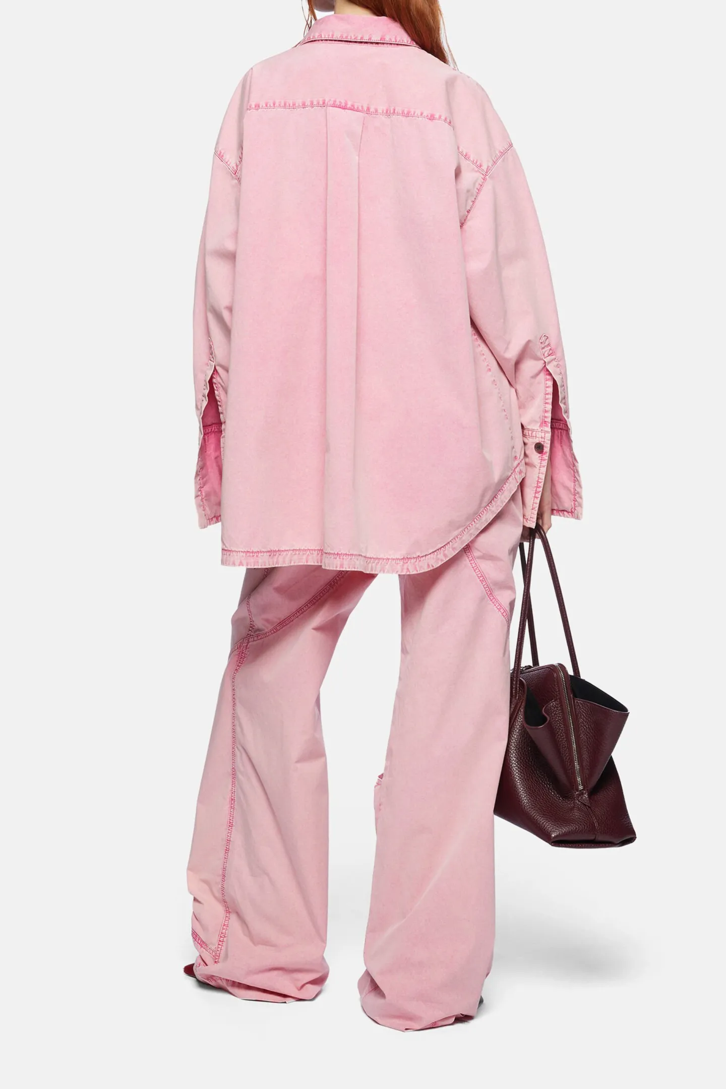 hose_in_pink_washed_3.webp The Attico Hosen & Jumpsuits<Hose in Pink Washed