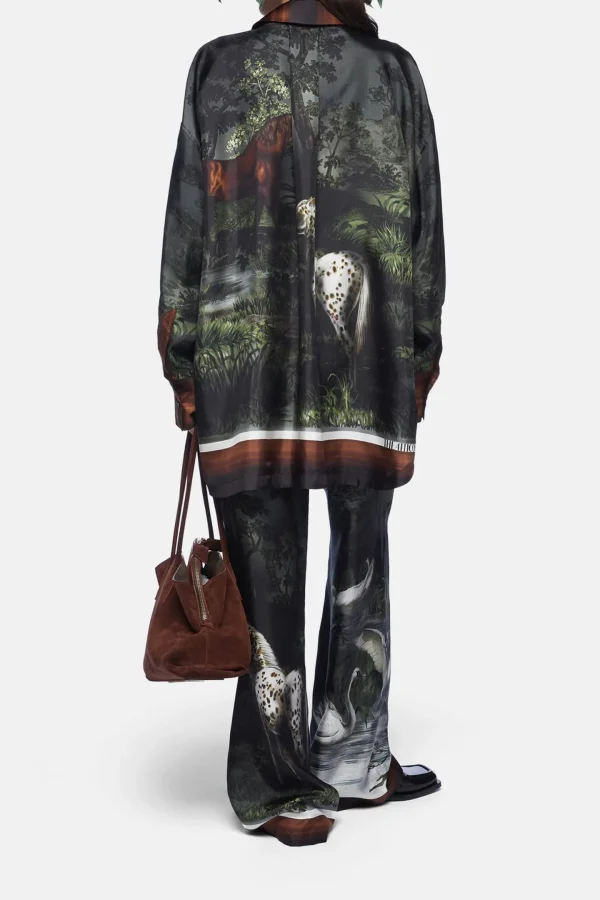 The Attico Hosen & Jumpsuits<Hose in Smoke