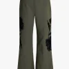 La Double J Hosen & Jumpsuits<Hose Janis in Camouflage Green