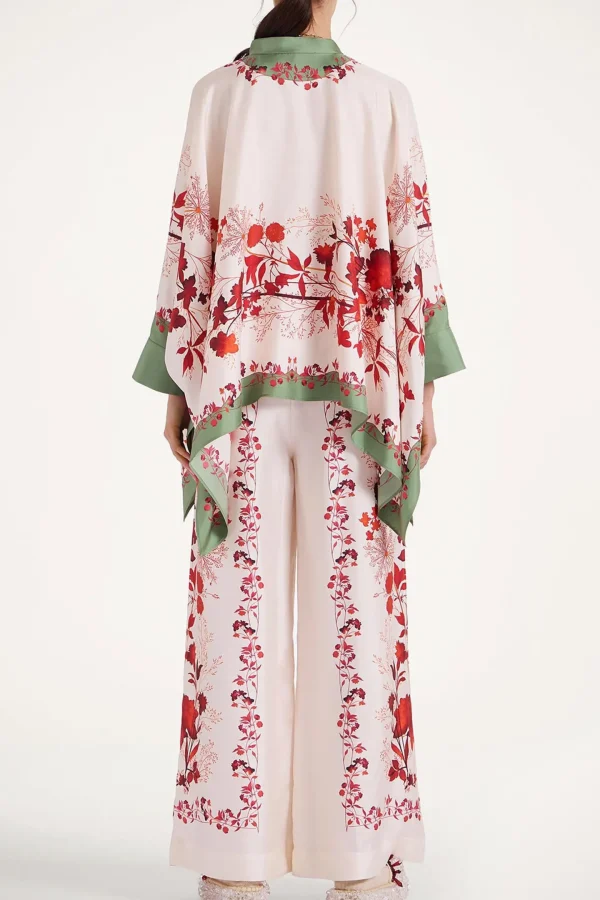 La Double J Hosen & Jumpsuits<Hose Palazzo in Camouflage