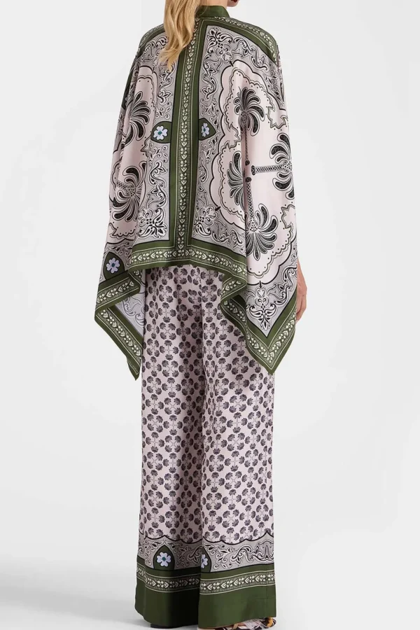 La Double J Hosen & Jumpsuits<Hose Palazzo in Grün