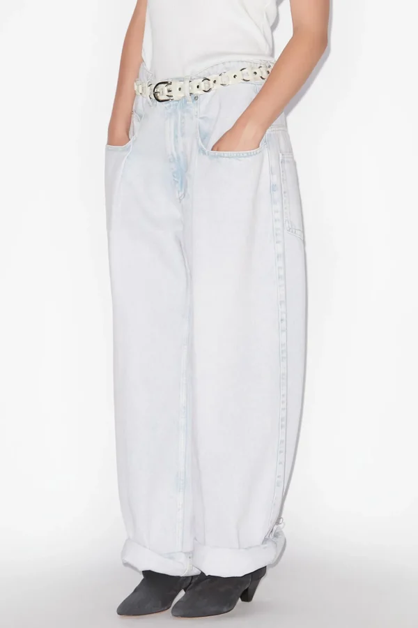 Marant Etoile Jeans<Hose Rachelle in Light Blue