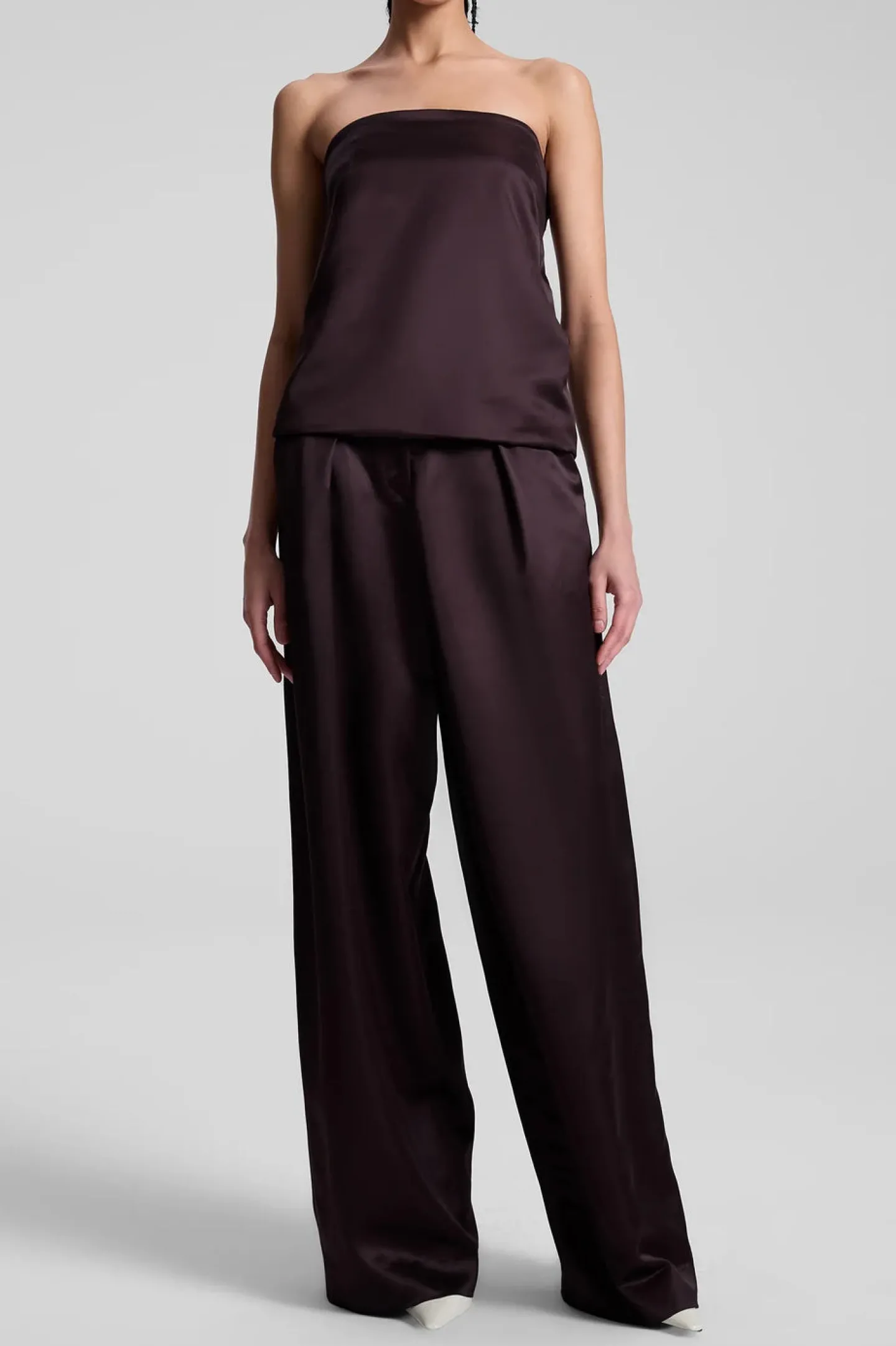 hose_ryder_in_chocolate_p_1.webp A.L.C. Hosen & Jumpsuits<Hose Ryder in Chocolate Plum