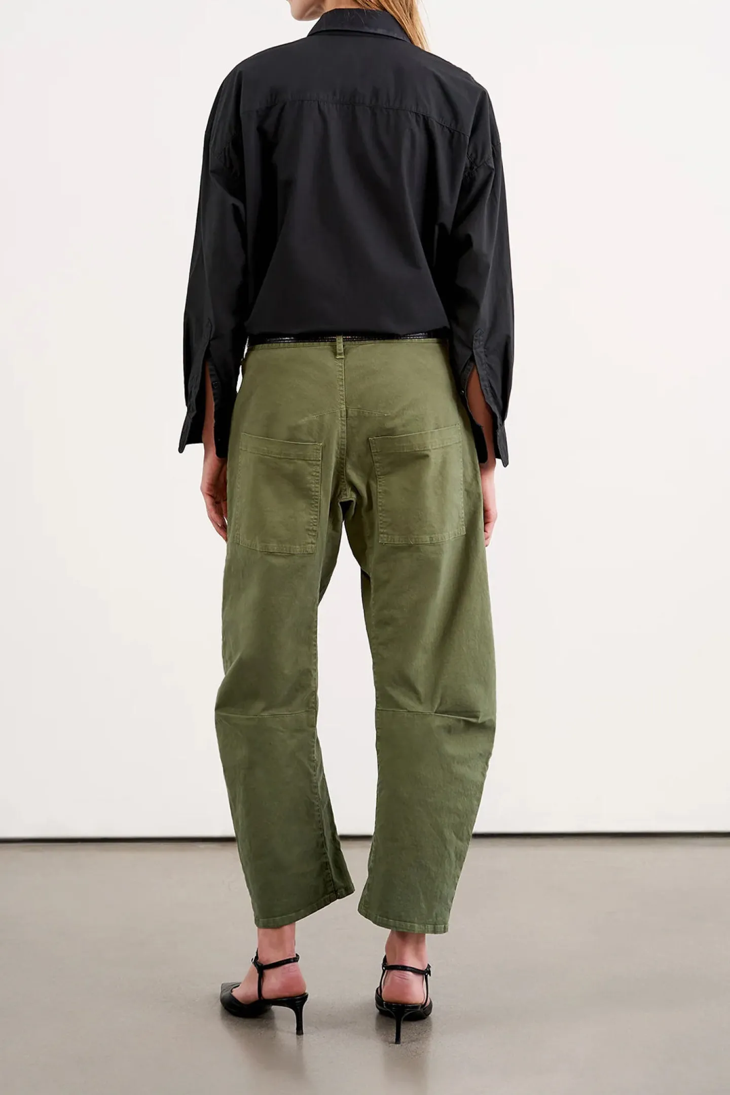 hose_shon_in_camo_2.webp Nili Lotan Hosen & Jumpsuits<Hose Shon in Camo