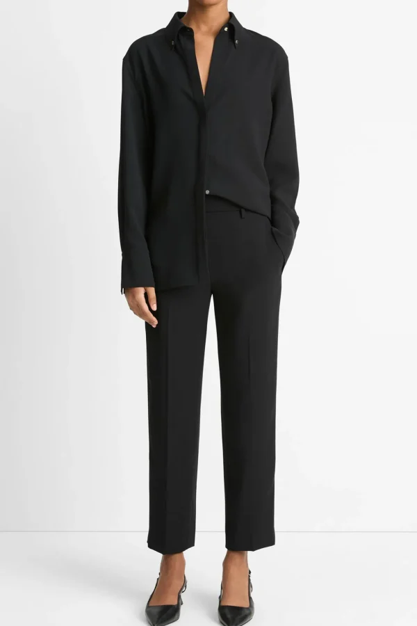 Vince Hosen & Jumpsuits<Hose Tapered Pull-On in Schwarz