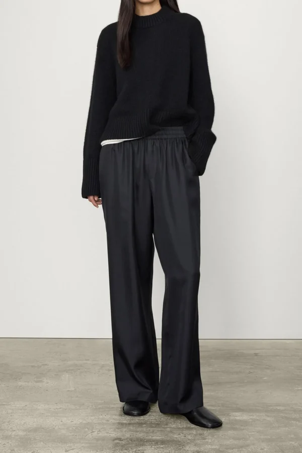 Lisa Yang Hosen & Jumpsuits<Hose Wide Leg in Midnight