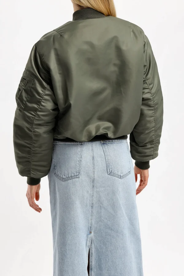 Schott x Anita Hass Jacken & Westen<Jacke Airforce 90s 'Heart' in Army
