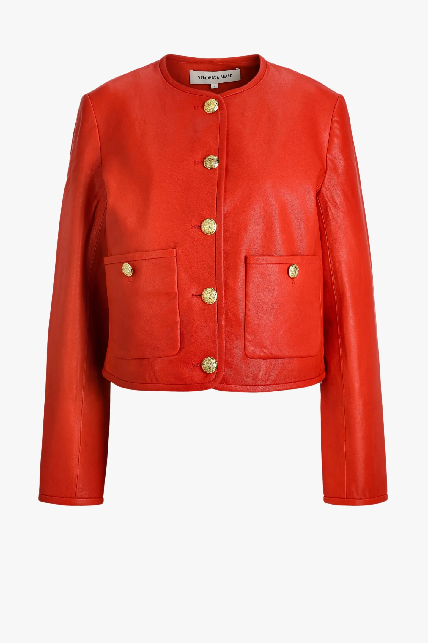 jacke_andrea_in_poppy_0.webp Veronica Beard Jacken & Westen<Jacke Andrea in Poppy