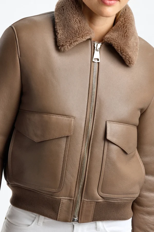 Jadia Jacken & Westen<Jacke Cara in Chestnut