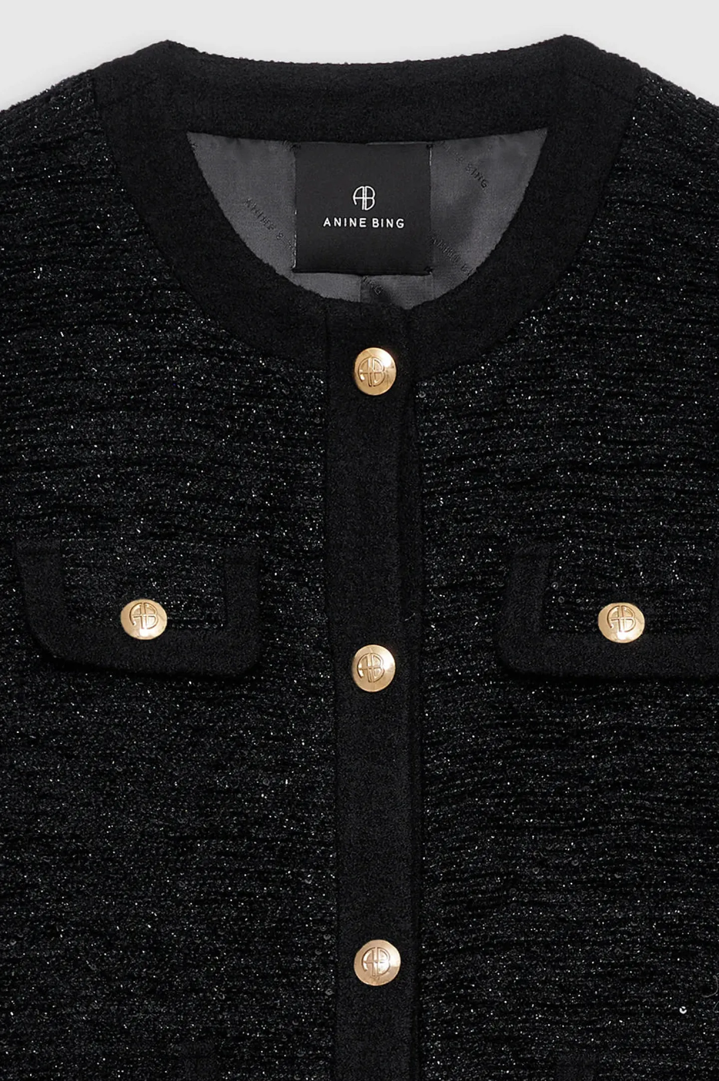 jacke_lydia_in_black_shin_4.webp Anine Bing Jacken & Westen<Jacke Lydia in Black Shine
