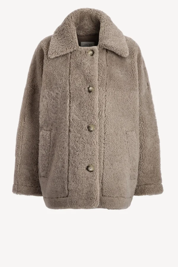 Jadia Jacken & Westen<Jacke Poppy Curly in Sand