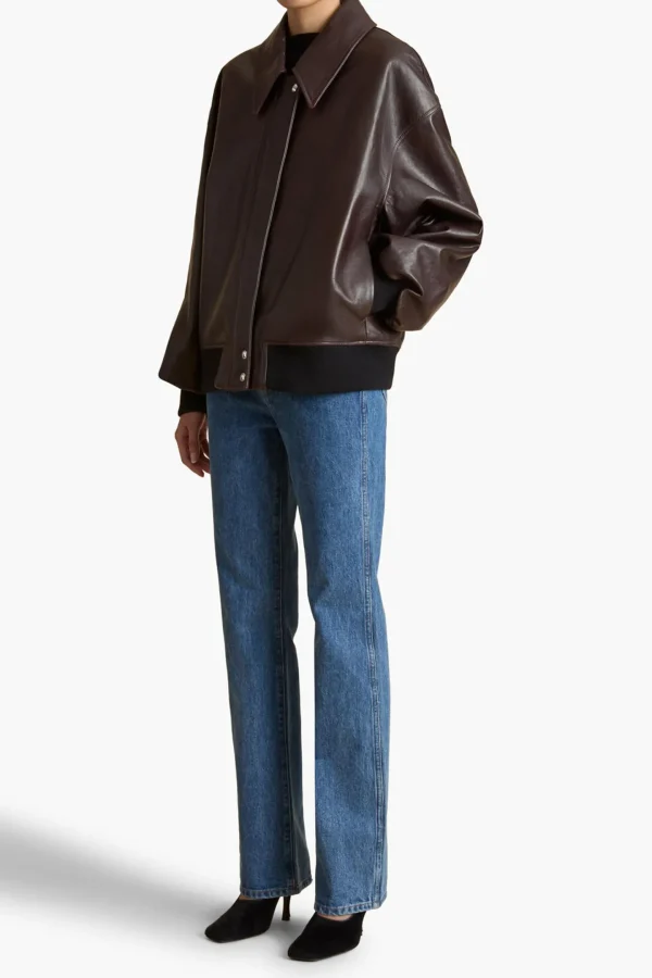 Khaite Jacken & Westen<Jacke Shelman in Dark Brown