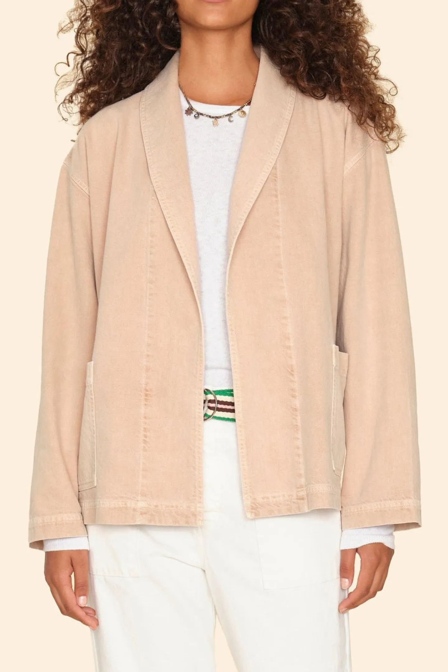 jacke_willis_in_khaki_2.webp Xirena Jacken & Westen<Jacke Willis in Khaki