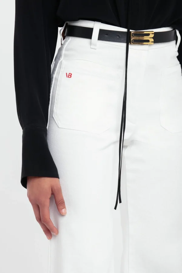 Victoria Beckham Jeans<Jeans Alina in Washed White