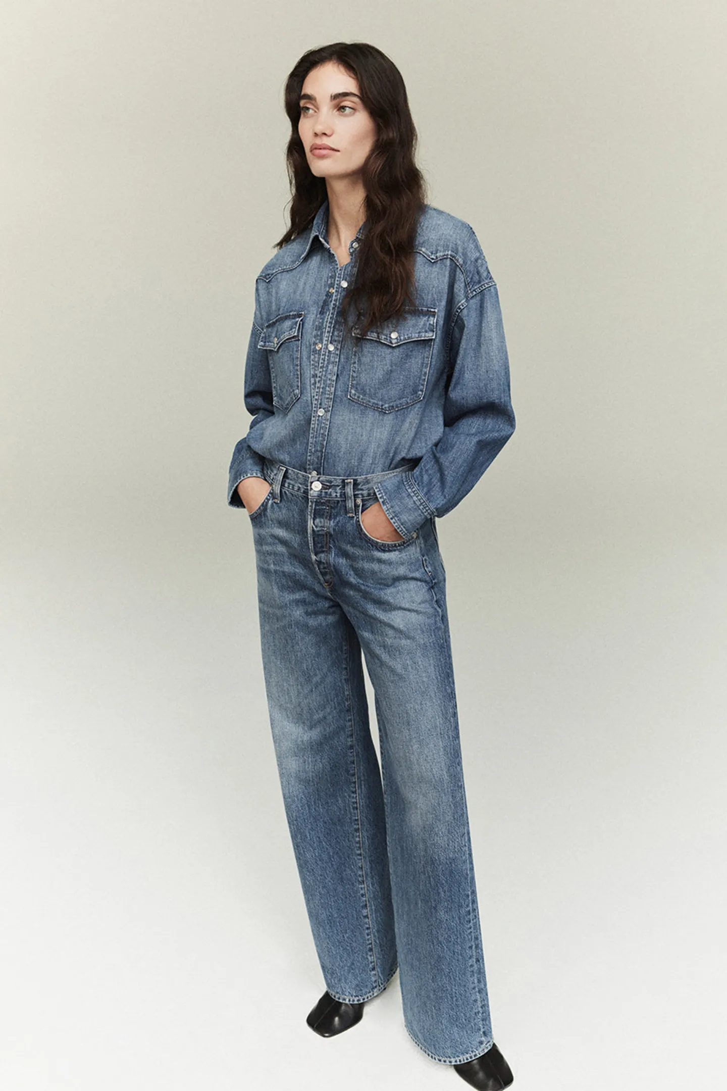 jeans_annina_high_rise_qu_1.webp Citizens of Humanity Jeans<Jeans Annina High Rise 33" in Sunland