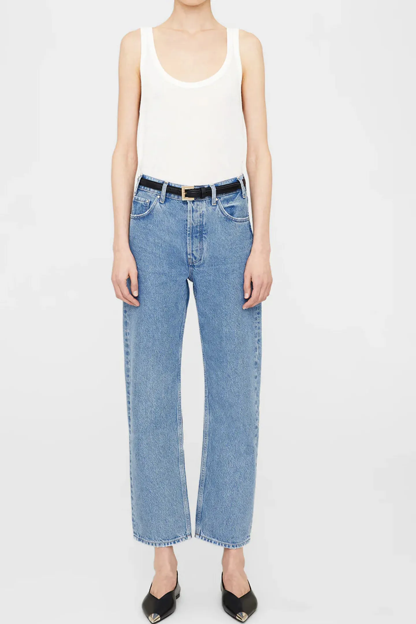 jeans_gavin_in_clean_blue_1.webp Anine Bing Jeans<Jeans Gavin in Clean Blue