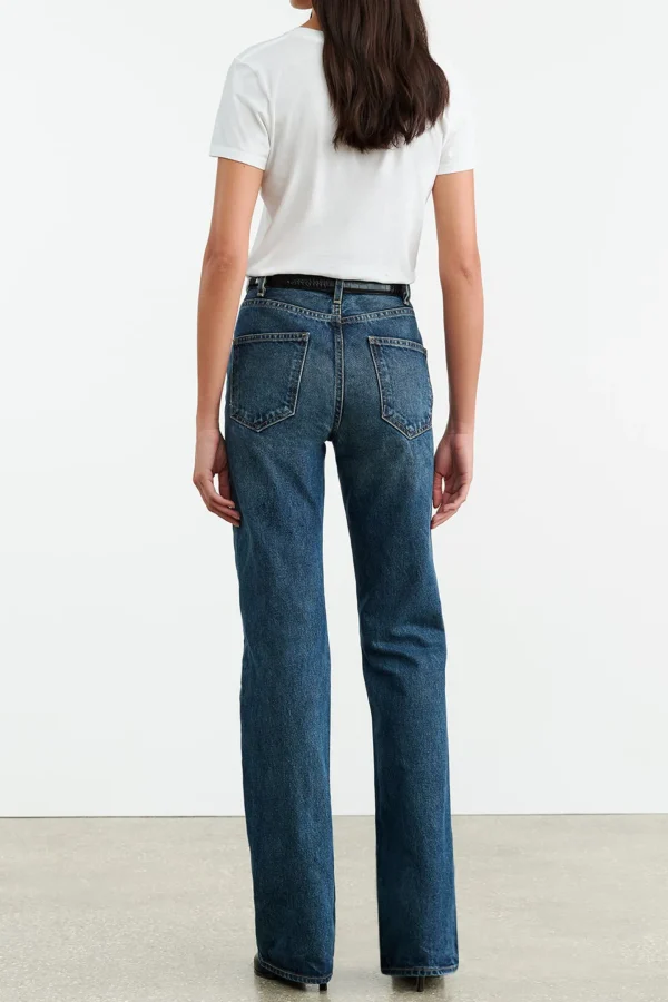Nili Lotan Jeans<Jeans Joan in Simon Wash