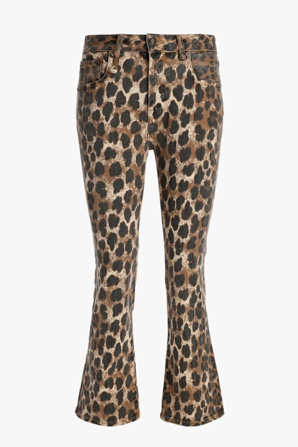 R13 Jeans<Jeans Kick Fit in Leopard