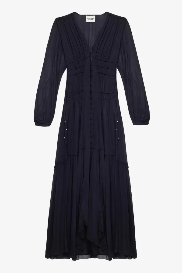 Marant Etoile Kleider<Kleid Amara in Schwarz