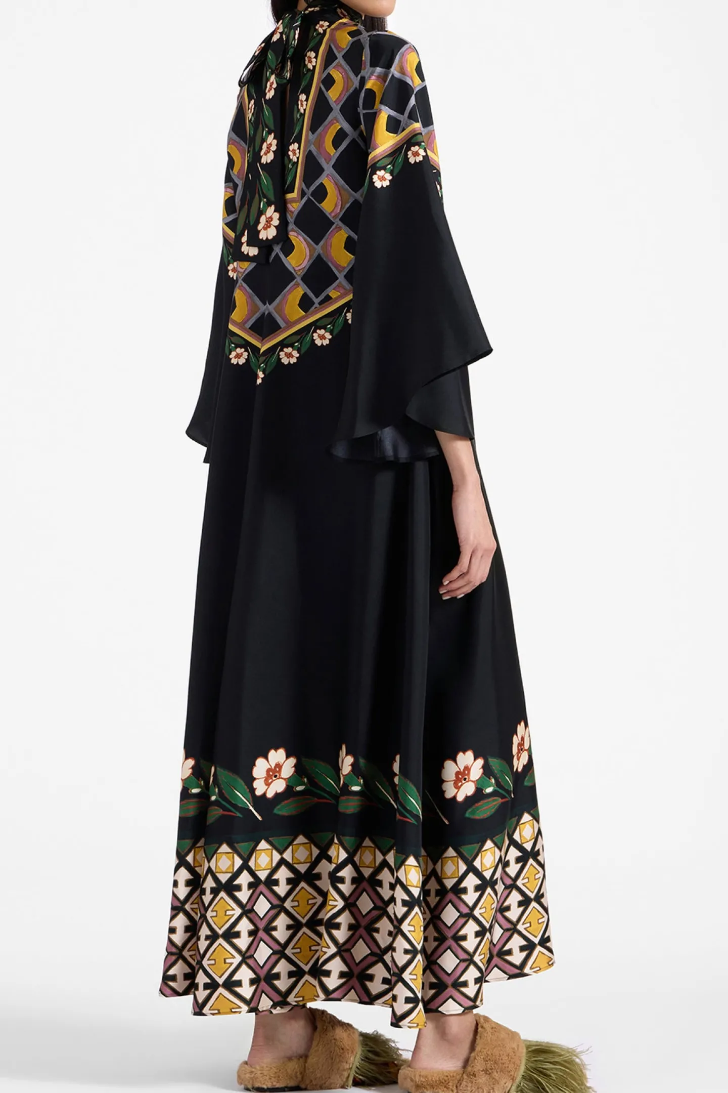 kleid_magnifico_in_schwar_2.webp La Double J Kleider<Kleid Magnifico in Schwarz