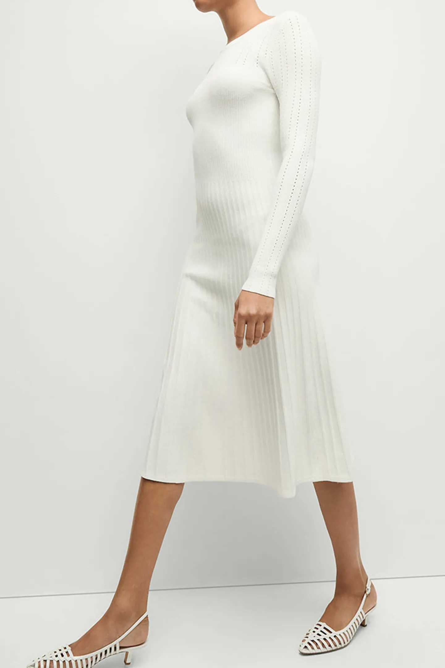 kleid_nami_in_off_white_3.webp Veronica Beard Kleider<Kleid Nami in Off White