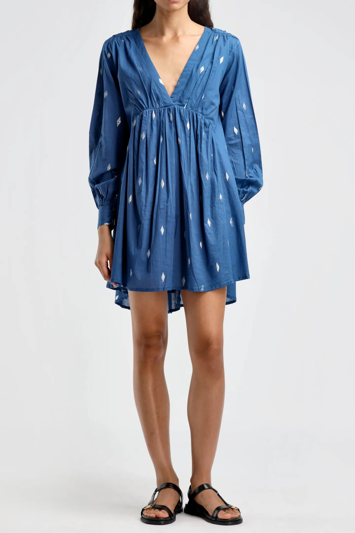 kleid_plage_in_navy_1.webp Ladneri Kleider<Kleid Plage in Navy
