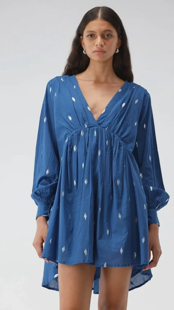 Ladneri Kleider<Kleid Plage in Navy