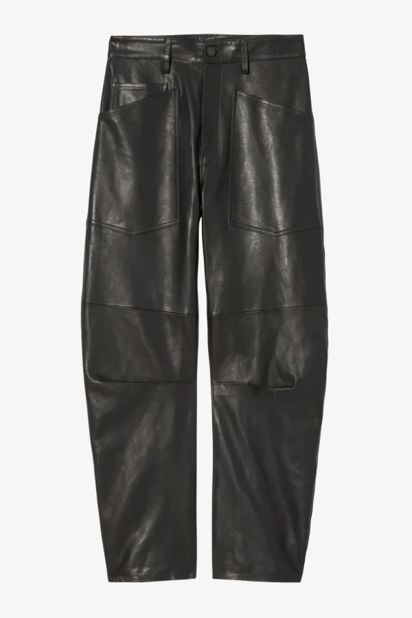 Nili Lotan Hosen & Jumpsuits<Lederhose Shon in Schwarz
