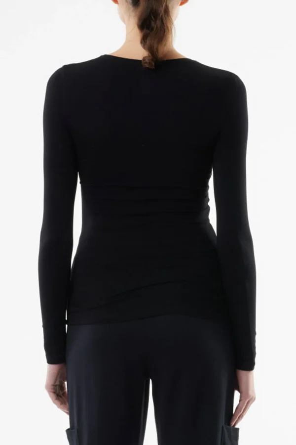 Majestic Filatures Shirts, Tank Tops & Longsleeves<Longsleeve Ally in Schwarz