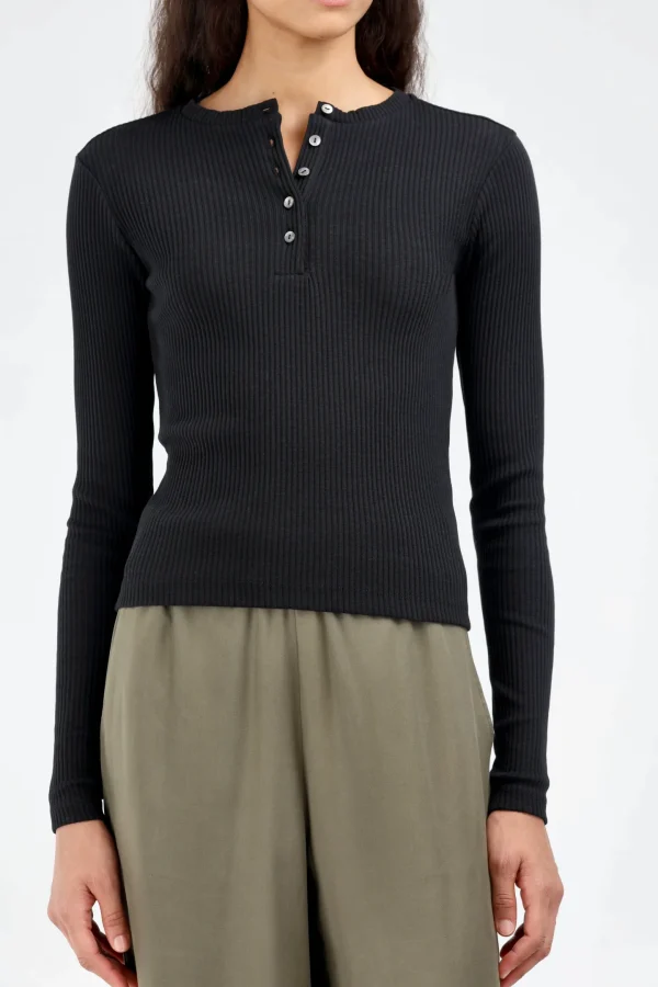Ladneri Shirts, Tank Tops & Longsleeves<Longsleeve Bandol in Schwarz