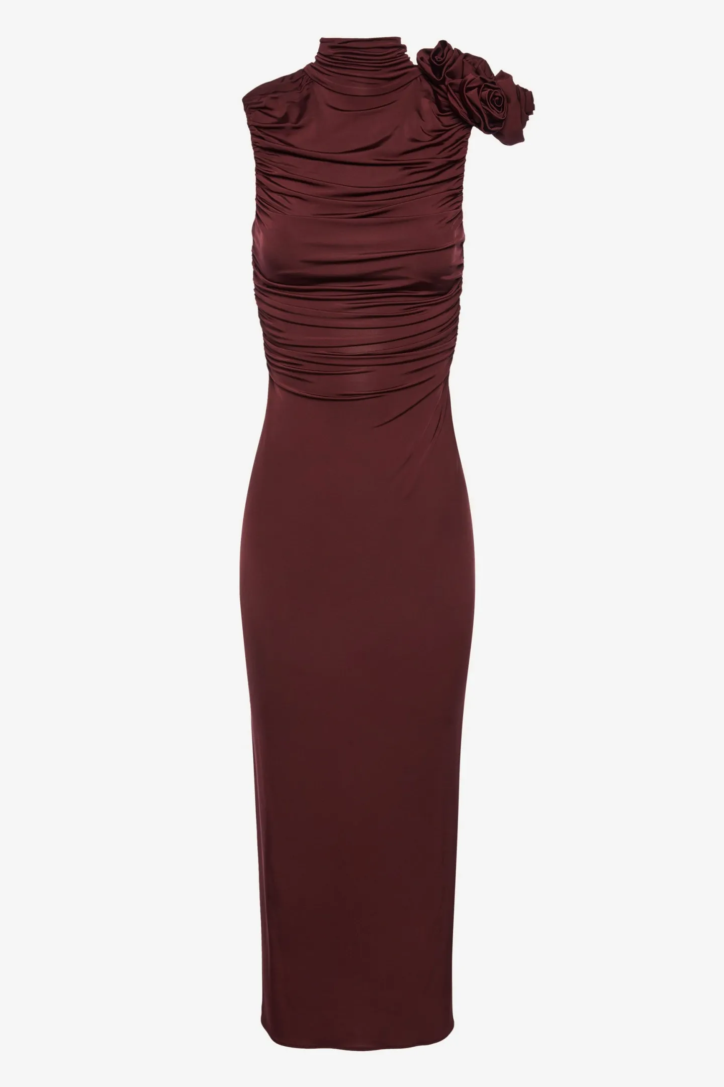 midikleid_ruched_in_borde_0.webp Magda Butrym Kleider<Midikleid Ruched in Bordeaux