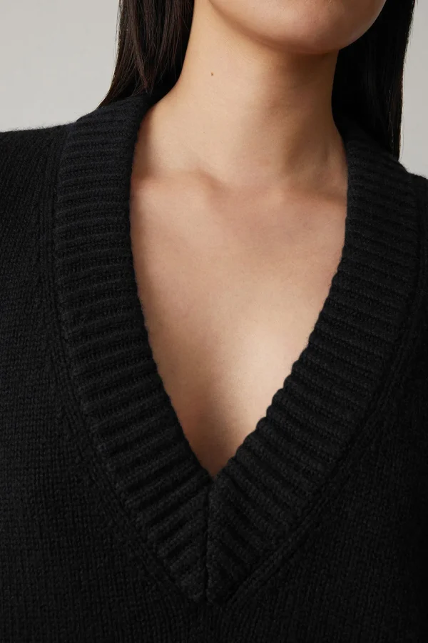 Lisa Yang Pullover<Pullover Aletta in Schwarz