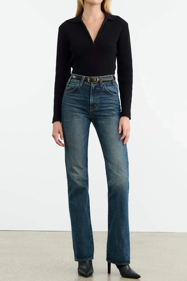 Nili Lotan Pullover<Pullover Braxton in Dark Navy