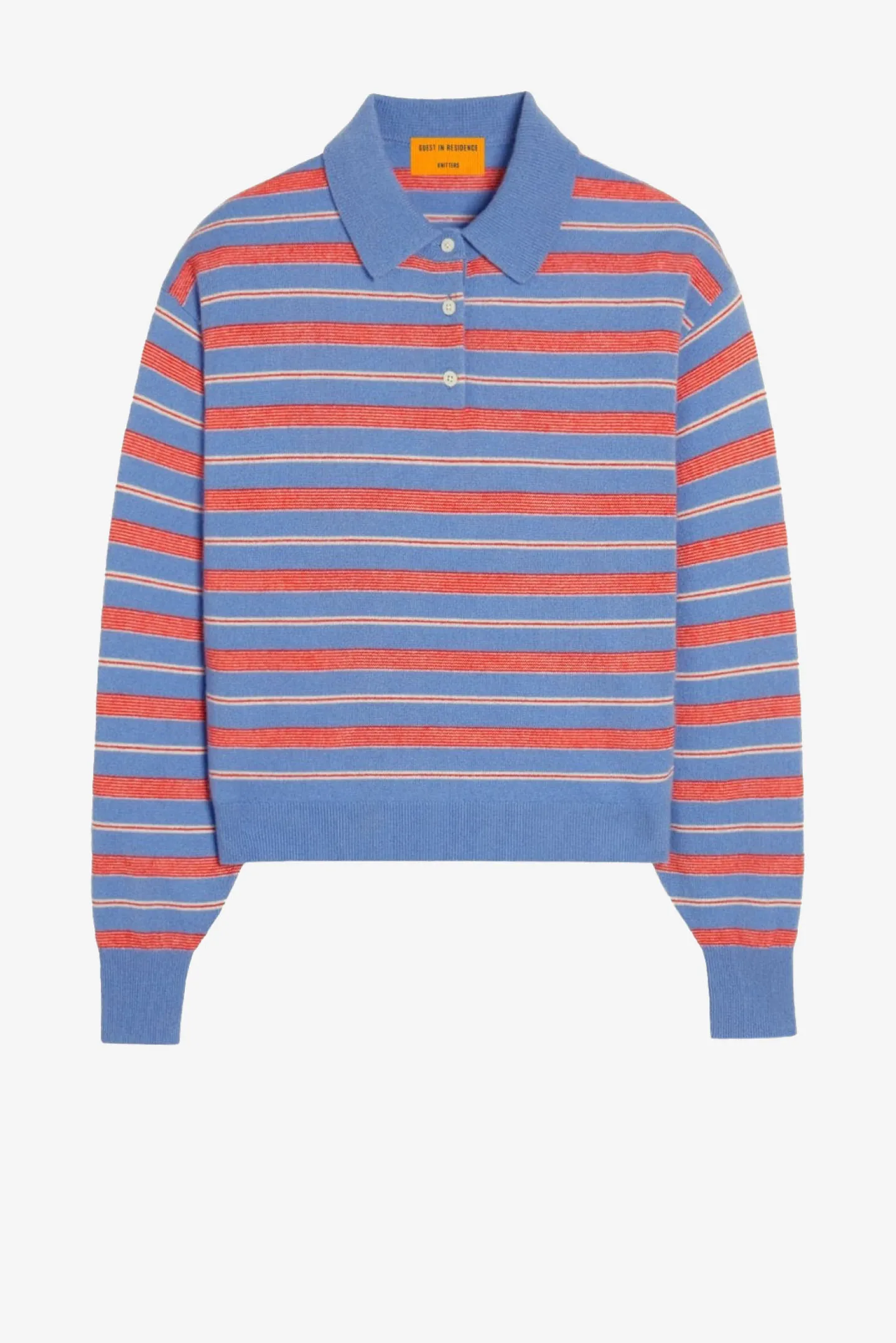 pullover_collegiate_polo__0.webp Guest in Residence Pullover<Pullover Collegiate Polo in French Blue
